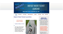 Desktop Screenshot of h2orocket.com